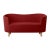 Red and Natural Oak Raf Simons Vidar 3 Mingle sofa by Lassen Dimensions: W 154 x D 68 x H 74 cm Materials: Textile, Oak....
