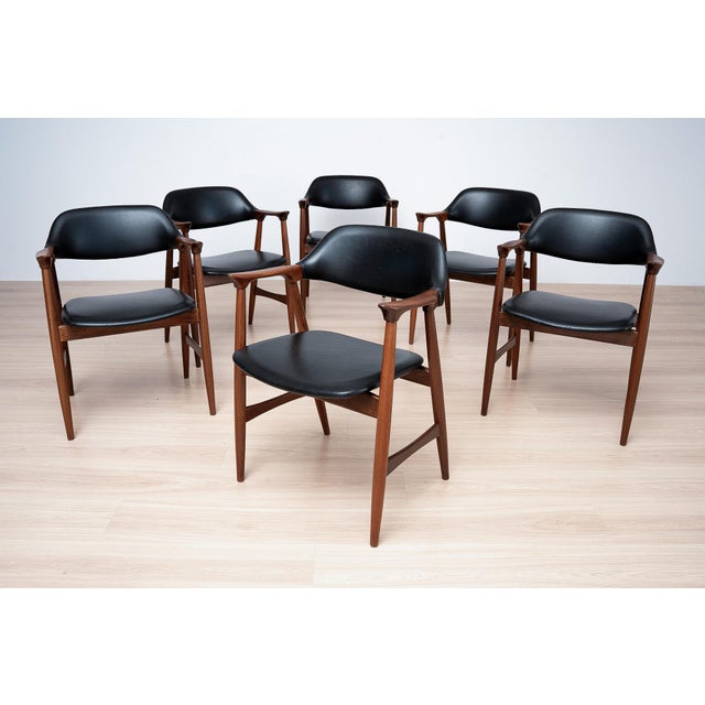 Mid-Century Modern Dining Set by Låte Møbelfabrikk, 1960s, Set of 7 For Sale - Image 6 of 18