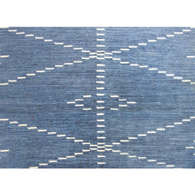 Vintage Indian Kilim Rug For Sale - Image 14 of 15