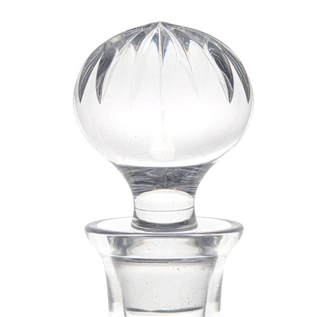 Late 20th Century Atlantis Miguel Lead Crystal Ship's Whiskey Decanter With Stopper For Sale - Image 4 of 12