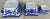 Circa 1980 Canton Export-Style Blue and White Notched Corner Square Nesting Bowls – Set of 3 For Sale - Image 9 of 18