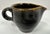 Black Original Studio Pottery Cup With Spout Vintage 1964 2.5"h - Atsuya Hamada (1932-1986, Japanese) Son of Shoji Hamada For Sale - Image 8 of 9