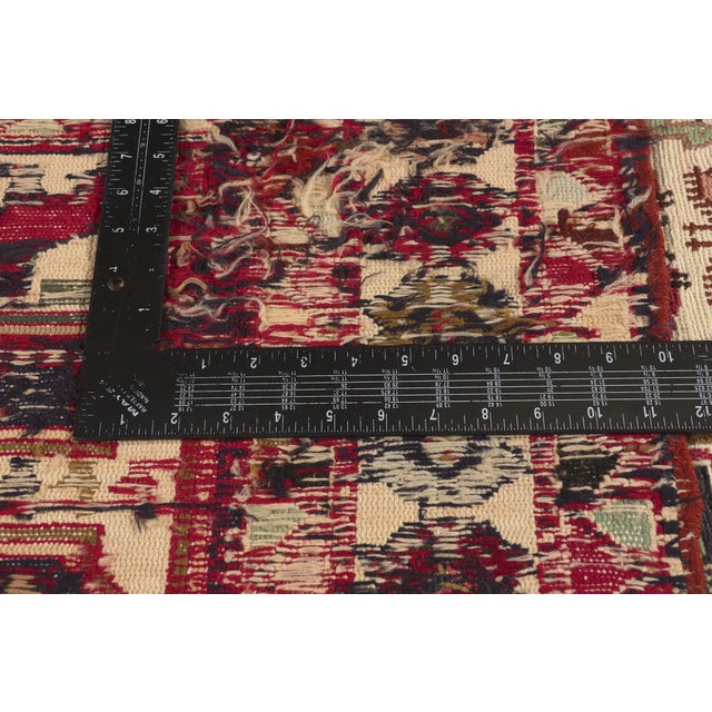 Textile Vintage Persian Soumak Rug, 04'00 X 06'07 For Sale - Image 7 of 10