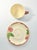 Franciscan China 1970s Franciscan “Apple” Set of 9 Earthenware Tea Cups & Saucers For Sale - Image 4 of 8