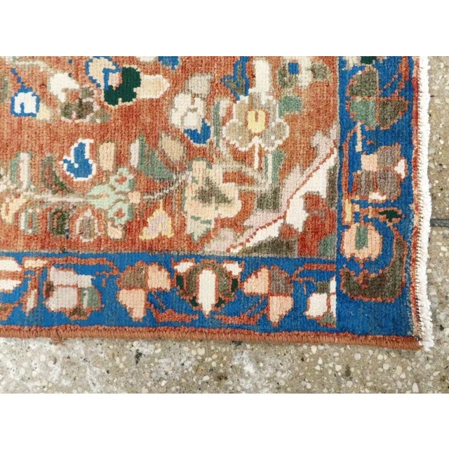 Textile Vintage Persian Malayer Rug – Size: 2' 1" X 3' 5" For Sale - Image 7 of 8