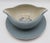 Vintage Flintridge China California Blue w Platinum Borders Gravy Boat Flowers Excellent vintge condition. Clean, no...