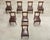 Promemoria Set of Eight Italian Promemoria Attributed Leather Dining Chairs For Sale - Image 4 of 18