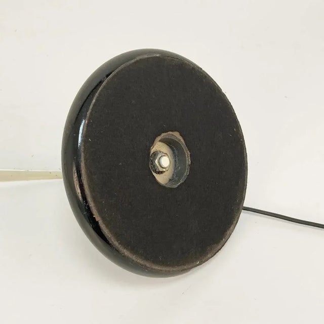 Adjustable Desk Lamp in White and Black from Guzzini, Italy, 1970s For Sale - Image 14 of 16