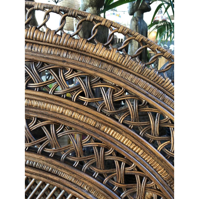 Double Peacock Chair Chairish