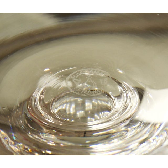 Mid-Century Modern Mid-20th Century Baccarat Perfection White Wine Glasses - Set of 8 For Sale - Image 3 of 3