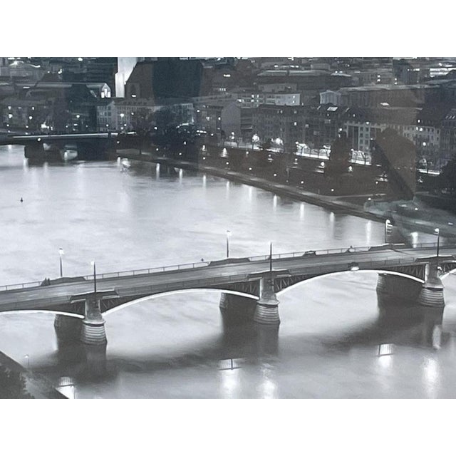 View of Frankfort Framed and fitted with a passepartout Height: 100cm Width: 170cm Depth: 4cm