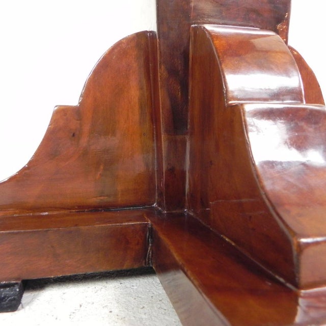 Art Deco Table with Inlaid Wood, 1990s For Sale - Image 15 of 18