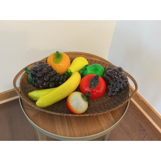 Vintage Italian Murano Style Hand Blown Glass Fruit For Sale In New York - Image 6 of 16