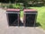 Contemporary Upholstered Aluminum Frame Chairs - A Pair For Sale - Image 4 of 12