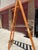 Vintage Wooden Painter’s Step Ladder With Folding Paint Shelf – Solid Wood – Rustic Farmhouse Decor For Sale - Image 15 of 16