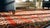 1940s Red Stripe Mid Century Moroccan Rabat Flat-Weave Carpet 5' X 10'3" Flatweave Wool Rug For Sale - Image 17 of 18