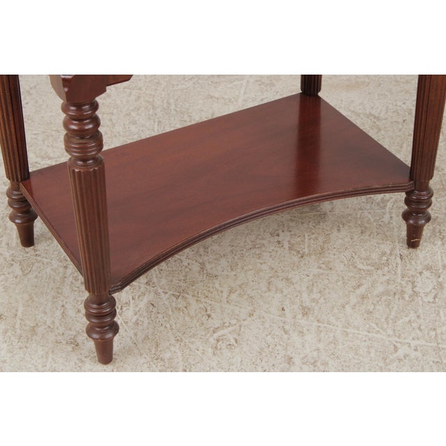Pair of Ethan Allen Cherry Nightstands For Sale - Image 10 of 18