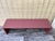 1990s Post Modern Lacquered Raspberry Accent Bench by B&b Italia. Circa 1990s For Sale - Image 5 of 18