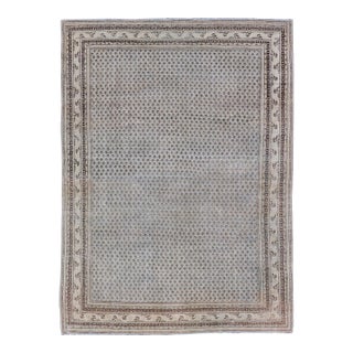 Antique Persian Tabriz Rug With Subtle All-Over Paisley Design 7'2" X 10'2" For Sale