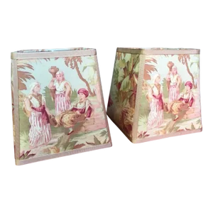 Antique Fabric Lampshades