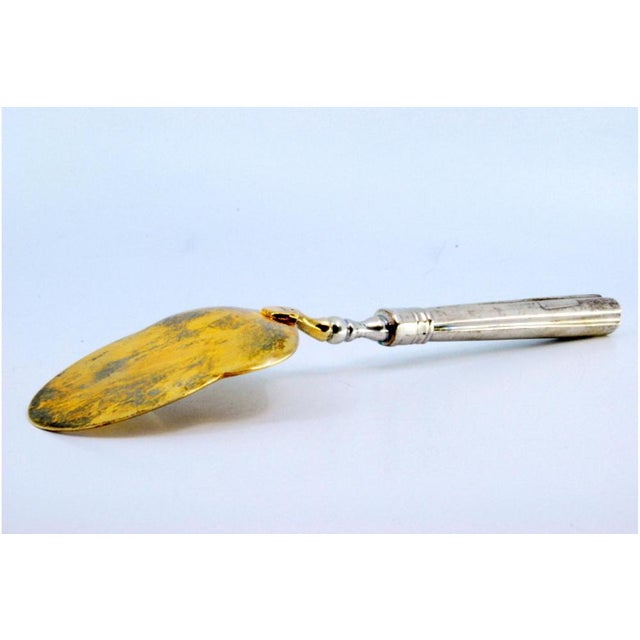 Silver Cake Serving Spatula For Sale - Image 5 of 8
