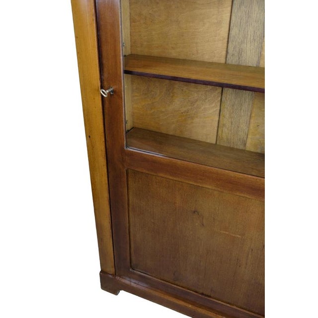 Display Cabinet with Adjustable Shelves in Mahogany, 1920s For Sale - Image 10 of 11