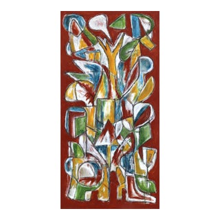 The Wellspring - Abstract Contemporary Dynamic Expressive Colorful Painting Original Artwork by Harrison Gilman For Sale