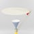 An iconic postmodern "Halo" floor lamp designed by Olle Anderson in the 1980s. This distinctive piece showcases the...