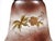 Vintage Hand-Painted Moriage Style Gourd Vase With Raised Floral Detail For Sale - Image 12 of 14