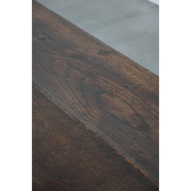 Antique Southern European Chestnut Coffee Table with Drawers, 18th Century For Sale - Image 16 of 18