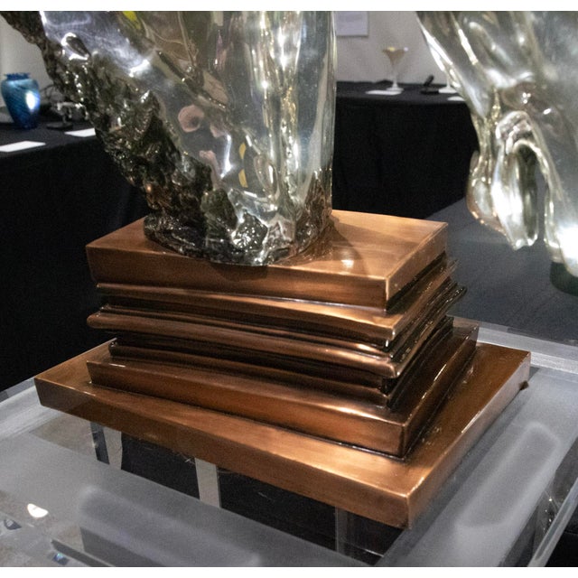 Ricardo Del Río for d'Argenta Silver-Plated Horse Head 10/500, 1994 - 23" H For Sale In West Palm - Image 6 of 9