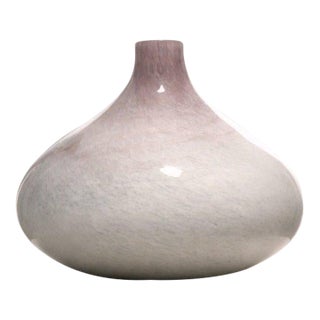 1960s F-025 | the Sculptural Fluidity: Deep Amethyst Blown Glass For Sale
