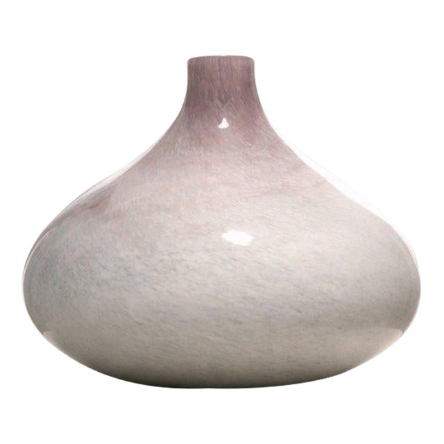 1960s F-025 | the Sculptural Fluidity: Deep Amethyst Blown Glass For Sale