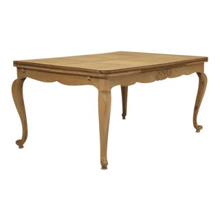 1930s French Draw-Leaf Dining Table For Sale