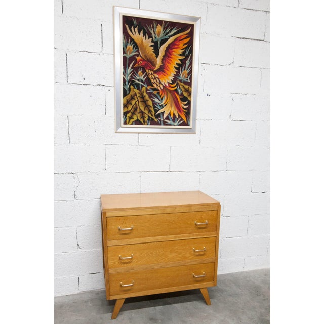 Vintage Chest of Drawers with Compass Feet, 1960s For Sale - Image 14 of 18