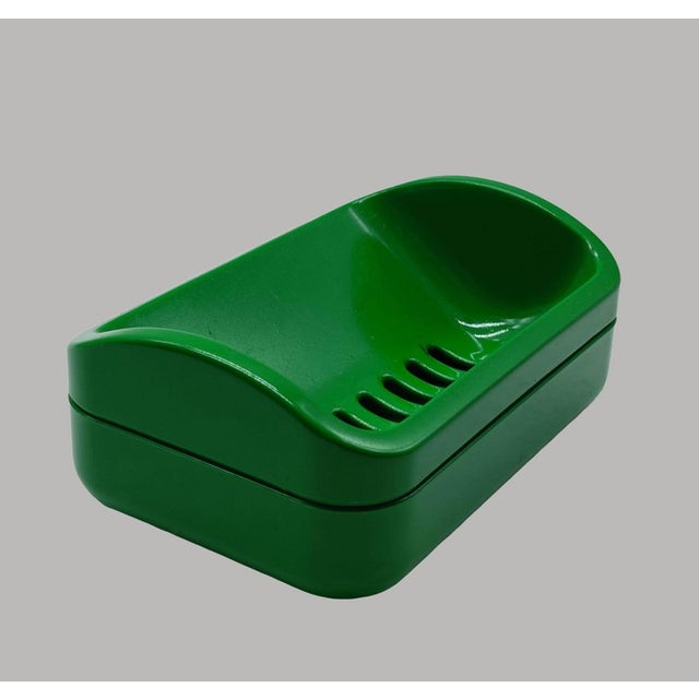 Plastic Vintage Italian Bathroom Set by Makio Hasuike, 1970, Set of 12 For Sale - Image 7 of 18