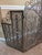 French Country Folding Fireplace Screen For Sale - Image 4 of 9