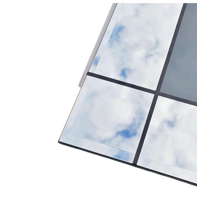 Large Vintage Mondrian Mirror For Sale - Image 6 of 10