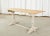 Farmhouse Swedish Gustavian Style Pine Farm Table or Console For Sale - Image 3 of 13