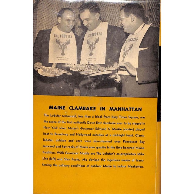 1950s "The Lobster's Fine Kettle of Fish: A Complete Fish and Shellfish Cook Book" 1958 Linz, Mike and Fuchs, Stan For Sale - Image 5 of 9