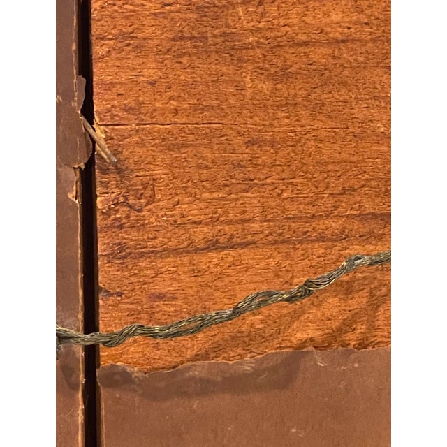 Jane Brewster Reid Cottage Floral 1930's Watercolor Anne Hathaway's, Framed For Sale - Image 15 of 15