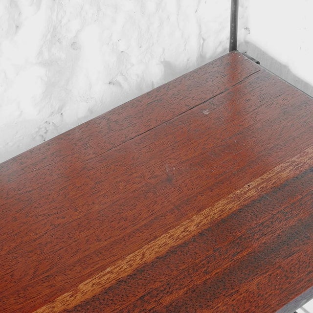 Mid-Century Modern Modular Wall Shelf, France, 1960s, Set of 7 For Sale - Image 10 of 11