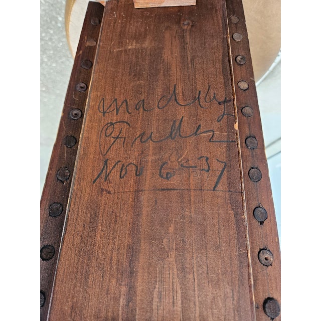 1930s Arts and Crafts Wooden Magazine Rack For Sale - Image 15 of 15