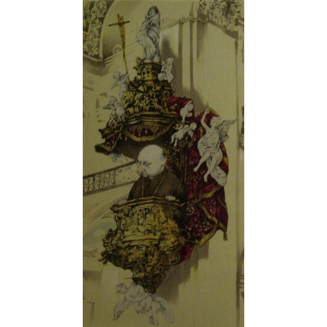 Charles Bragg Charles Bragg The Observer C. 1970 Reproduction Print For Sale - Image 4 of 9