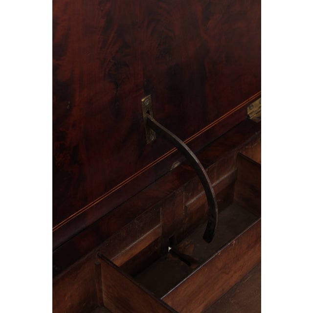 Antique English 19th Century Mahogany Sewing Work Table For Sale - Image 16 of 18