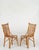 Mid-Century Italian Riviera Style Cane and Rattan Chairs, 1960s, Set of 2 For Sale - Image 3 of 18