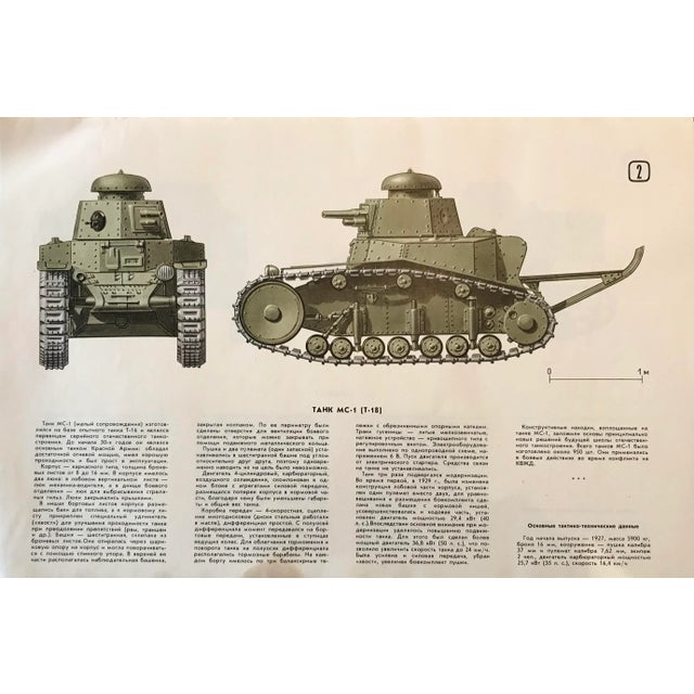 1980s 1987 Russian Armored Tank Portfolio, 32 Sheets For Sale - Image 5 of 8
