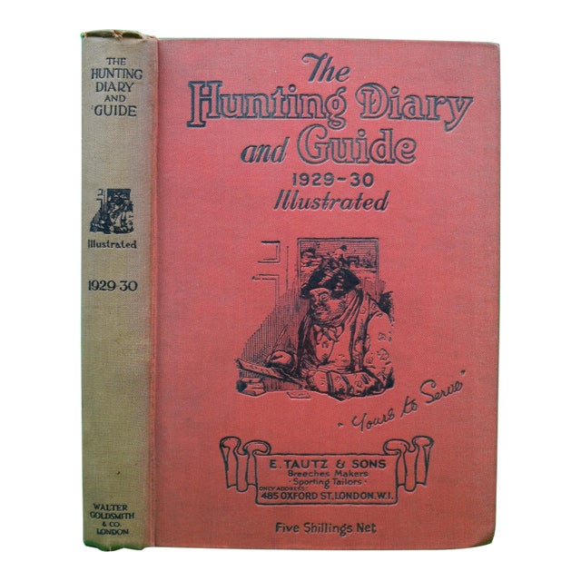 "The Hunting Diary and Guide 1929-30: A Guide and Handbook for Followers of Hounds" For Sale