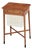 Antique George III Mahogany Sewing Table For Sale