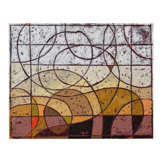 "Ruminating" Abstract Oil Painting For Sale